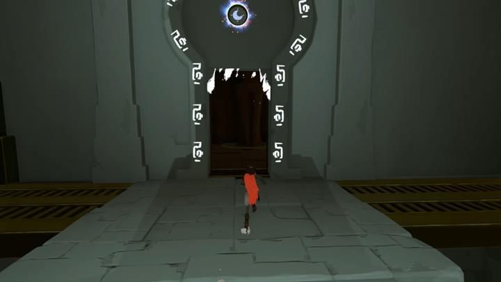 Przejdź przez kolejne drzwi i podnieś klucz. - Stworzenie robota | Rozdział 3 | Opis przejścia - Rime - poradnik do gry