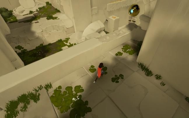 Wspinaj się po krawędziach. - Wędrówka z robotem | Rozdział 3 | Opis przejścia - Rime - poradnik do gry