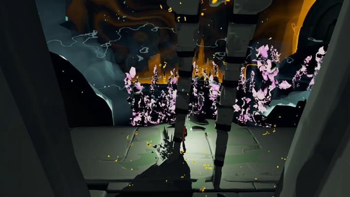 Ponownie użyj kuli by przegnać wrogów. - Wędrówka z robotem | Rozdział 3 | Opis przejścia - Rime - poradnik do gry