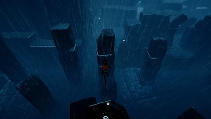 Wspinaj się po zniszczonych kolumnach, by dotrzeć do drugiej figurki. - Aktywacja czterech figurek | Rozdział 4 | Opis przejścia - Rime - poradnik do gry