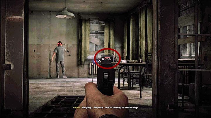 Wkrocz do nowej części budynku i zacznij od zbadania notatki wiszącej na ścianie - Dalsza eksploracja budynku B | Black | Opis przejścia Get Even - Get Even - poradnik do gry