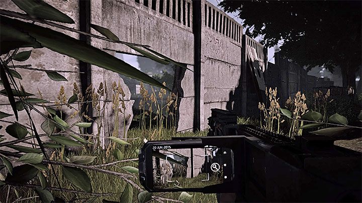 Wspomnianych najemników możesz zabić (najlepiej po cichu strzałami oddanymi w głowę) lub pozostawić przy życiu i w tym drugim przypadku wskazane jest odciągnięcie ich w pobliże miejsce startu (możesz ich lekko zaalarmować żeby przeszli w żółty stan), gdyż domyślnie obserwują oni przejście do kolej - Dotarcie do Jaspera zanim zostanie zamordowany | Black | Opis przejścia - Get Even - poradnik do gry