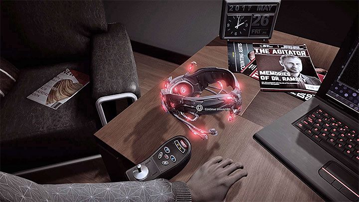 Wybierz gogle żeby załadować pierwsze zakończenie - Finał - Grace - Get Even - poradnik do gry