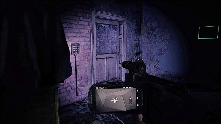 Przejdź ciemnym korytarzem na sam koniec, a dotrzesz do pokazanych na obrazku zamkniętych drzwi - Rose and Jasper | Ukryte wspomnienia | Get Even - Get Even - poradnik do gry