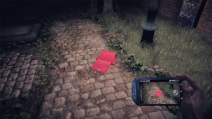 Zeskanuj torebkę Rose (tylko po tym jak po raz pierwszy ją odnajdziesz) - Przesłuchanie Rose Atkins | Black | Opis przejścia Get Even - Get Even - poradnik do gry