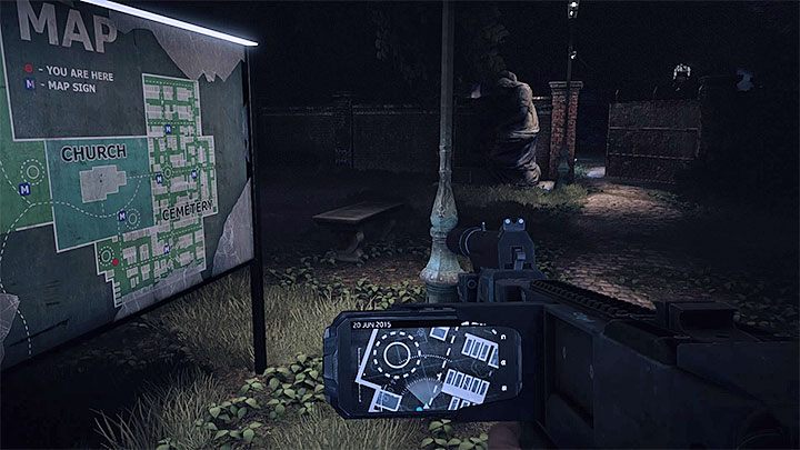 Kieruj się na południe (wybierz jedną z możliwych ścieżek) i następnie skręć na zachód - Przesłuchanie Rose Atkins | Black | Opis przejścia Get Even - Get Even - poradnik do gry