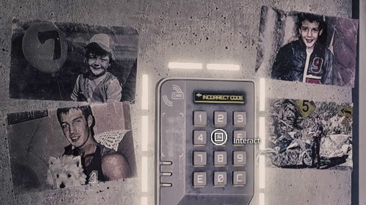 Wprowadź kod w oparciu o cyfry ze zdjęć - Kradzież prototypu i zniszczenie danych | Black | Opis przejścia Get Even - Get Even - poradnik do gry