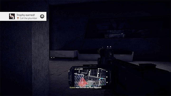 Moment odblokowania osiągnięcia - Dzwoń po hydraulika | Osiągnięcia i trofea Get Even - Get Even - poradnik do gry