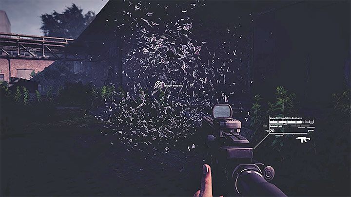 Drugi engram odnajdziesz jeszcze przed wejściem do magazynu - Pliki Ostatnie_chwile_J - Get Even - poradnik do gry