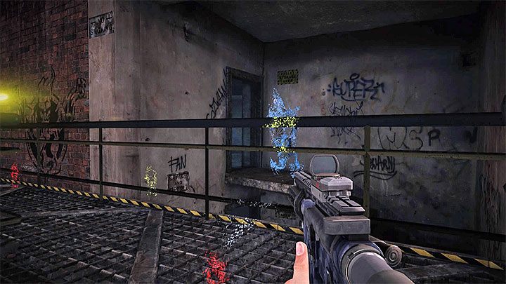 Wkrótce wkroczysz do dużego magazynu i podobnie jak w przypadku wizyty w tej lokacji grając jako Black odkryjesz, iż w okolicy przebywa mnóstwo przeciwników - Pliki Ostatnie_chwile_J - Get Even - poradnik do gry