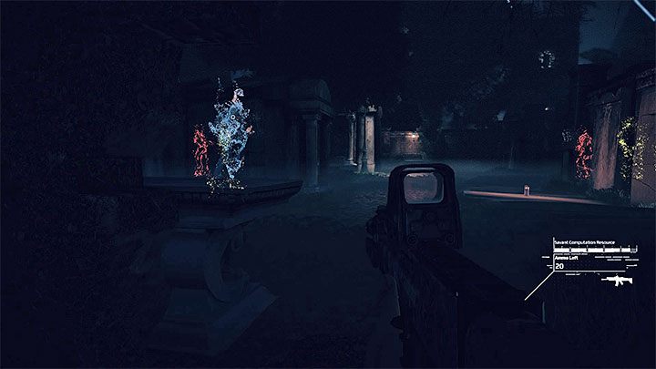 Podczas podróży przez cmentarz pomagaj sobie częstym teleportowaniem się do odbić - Pliki Rose_Atkins - Get Even - poradnik do gry