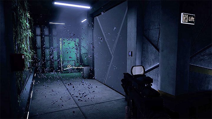 Wkrótce dotrzesz do budynku Future Defence Group - Pliki Rose_Atkins - Get Even - poradnik do gry