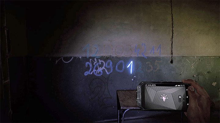 Pierwsza cyfra - Jak rozwiązać zagadkę z zamkiem elektronicznym w szpitalu psychiatrycznym (Black)? - Get Even - poradnik do gry