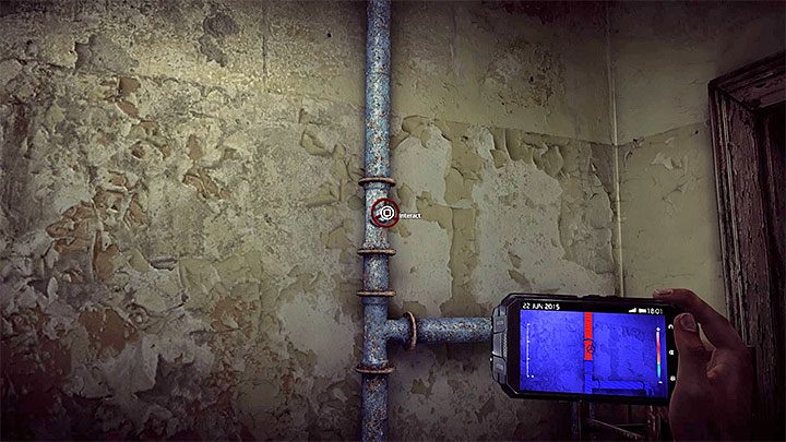 Przejdź teraz do jednego z sąsiednich mniejszych pomieszczeń - Jak rozwiązać zagadkę z przepływem wody w szpitalu psychiatrycznym? - Get Even - poradnik do gry