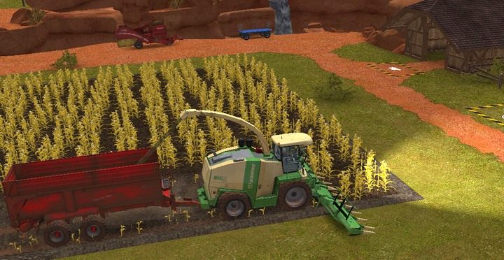 Silosokombajn zamieni kukurydzę na plewy - Pojazdy silnikowe w Farming Simulator 18 | Maszyny - Farming Simulator 18 - poradnik do gry
