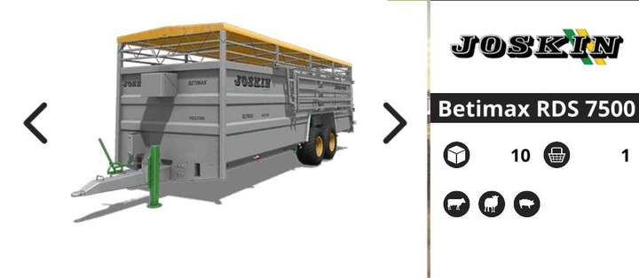 Naczepa do transportu zwierząt - Naczepy transportowe w Farming Simulator 18 | Maszyny - Farming Simulator 18 - poradnik do gry
