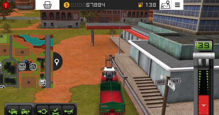 O misji lub wydarzeniu informuje czerwony komunikat w górnym lewym rogu - Misje w Farming Simulator 18 | Informacje dodatkowe - Farming Simulator 18 - poradnik do gry