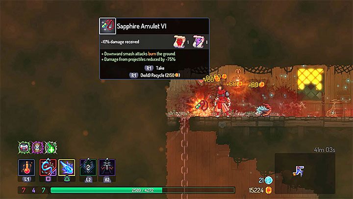 Gwoli przypomnienia amulety w Dead Cells zdobywa się przede wszystkim dzięki pokonywaniu elitarnych przeciwników - Jak łatwo zbudować dobry build w Dead Cells? - Dead Cells - poradnik do gry