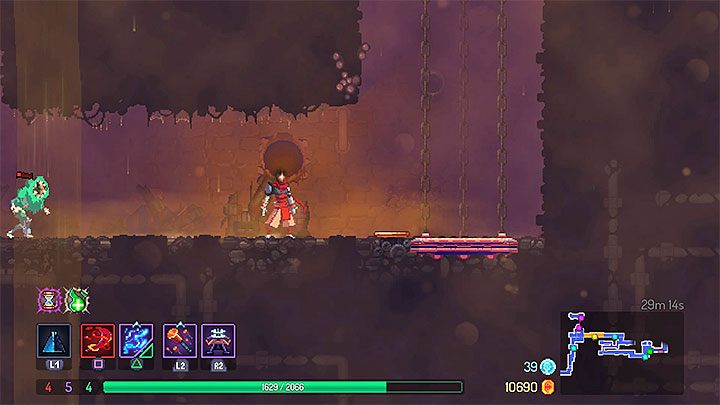 Najtrudniejsza sprawa związana z tym osiągnięciem to pozostawienie przy życiu potworów rozstawionych wokół windy - Going Down! - trofeum w Dead Cells - Dead Cells - poradnik do gry