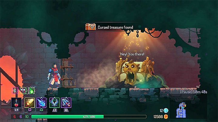 W grze Dead Cells są dwa główne powody nałożenia klątwy na bohatera i na potrzeby zdobycia trofeum możesz wybrać dowolny z nich - Absolution - trofeum w Dead Cells - Dead Cells - poradnik do gry