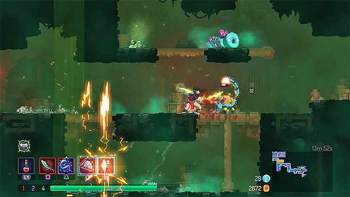 W trakcie przemierzania kolejnych lokacji w Dead Cells musisz mieć świadomość tego, że możesz zostać nagle zaatakowany przez potwory, które początkowo były niewidoczne lub nieaktywne - Jak mniej ginąć w Dead Cells? - Dead Cells - poradnik do gry