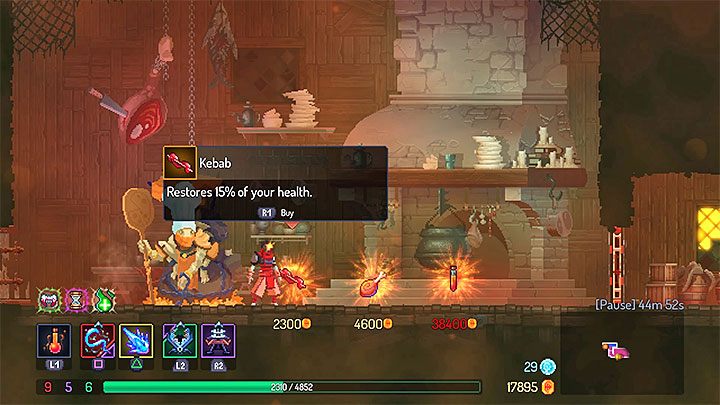 Poleganie na fiolkach to nie jedyny sposób na jednorazowe odnawianie dużych ilości punktów zdrowia - Jak mniej ginąć w Dead Cells? - Dead Cells - poradnik do gry