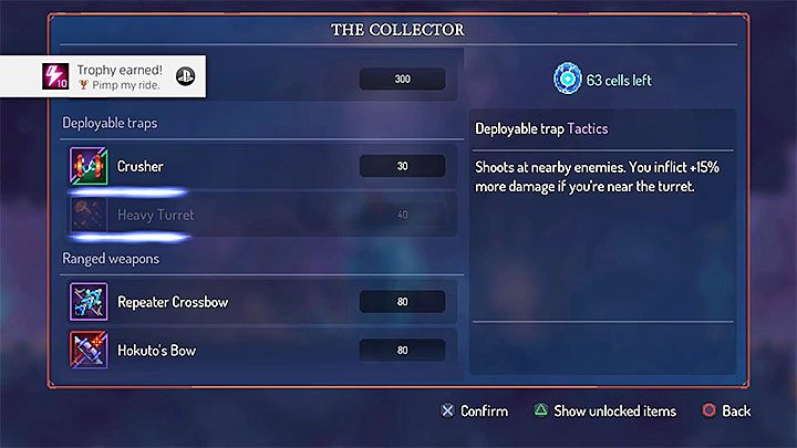 Rodzaj trofeum: brązowe - Trofea i osiągnięcia w Dead Cells - Dead Cells - poradnik do gry