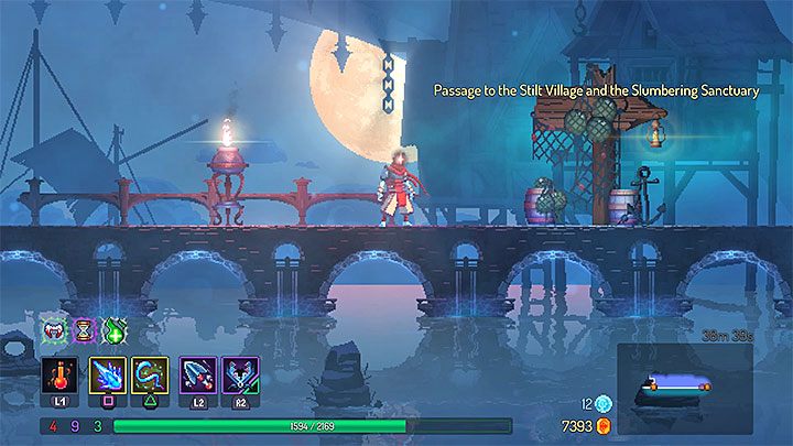 Do mostu The Black Bridge możesz dotrzeć już w trakcie początkowych przejść gry - The Black Bridge - poziom w Dead Cells - Dead Cells - poradnik do gry