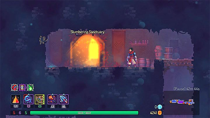 Sanktuarium Slumbering Sanctuary jest początkowo niedostępne - Slumbering Sanctuary - poziom w Dead Cells - Dead Cells - poradnik do gry