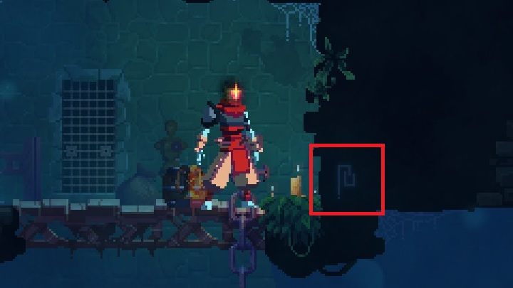 W czasie eksploracji nierzadko przypadkiem odkryjesz ukryte w ścianie elementy wyposażenia - Porady na start w Dead Cells - Dead Cells - poradnik do gry