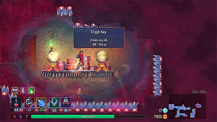 W lochu Forgotten Sepulcher podobnie jak w innych tego typu lokacjach możesz natrafiać na handlarzy oraz na elitarne potwory - Forgotten Sepulcher - poziom w Dead Cells - Dead Cells - poradnik do gry