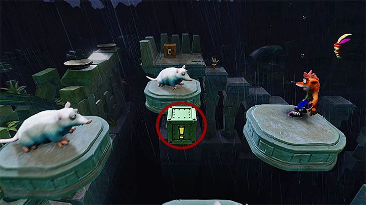 Wyrusz dalej i zabierz po drodze fioletowy kryształ - Ruination | Alpine Warp Room | Opis przejścia | Crash Bandicoot N. Sane Trilogy - Crash Bandicoot N. Sane Trilogy - poradnik do gry