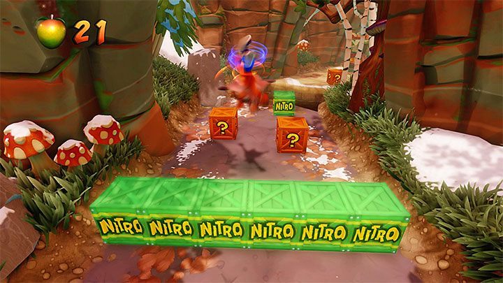 Kilka uli jest usytuowanych w dość problematycznych miejscach - Bee-Having | Alpine Warp Room | Opis przejścia | Crash Bandicoot N. Sane Trilogy - Crash Bandicoot N. Sane Trilogy - poradnik do gry