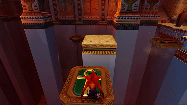 Przejażdżka zakończy się na półce z kolcami - Sphynxinator | Crash Bandicoot 3 | Opis przejścia | Crash N. Sane Trilogy - Crash Bandicoot N. Sane Trilogy - poradnik do gry