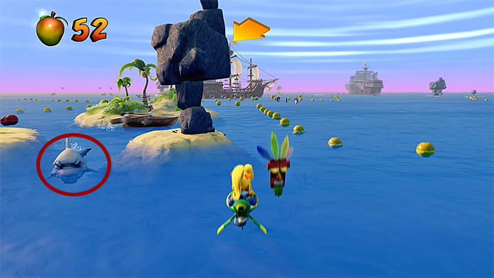 Ruszaj dalej i zadbaj o zabranie maski Aku Aku z jednej ze skrzyń, która zagwarantuje ci dodatkową szansę przeżycia na wypadek popełnienia jakiegoś małego błędu - Tell No Tales | Crash Bandicoot 3 | Opis przejścia | Crash N. Sane Trilogy - Crash Bandicoot N. Sane Trilogy - poradnik do gry