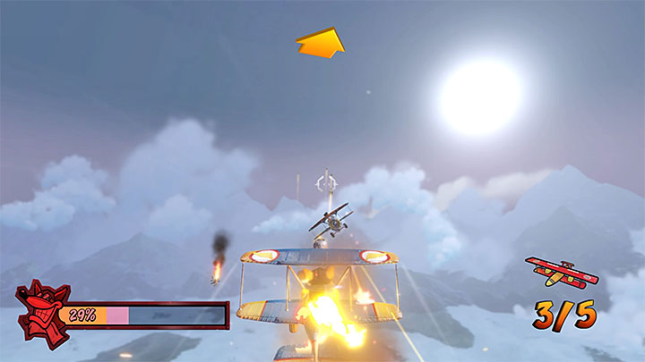 Same bombowce są bezbronne na Twoje ataki, ALE w etapie pojawiają się o wiele bardziej agresywni piloci innych dwupłatowców - Mad Bombers | Crash Bandicoot 3 | Opis przejścia | Crash N. Sane Trilogy - Crash Bandicoot N. Sane Trilogy - poradnik do gry