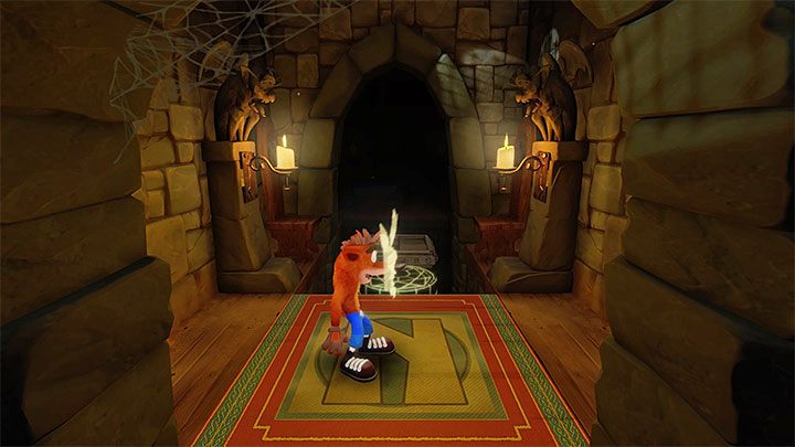 Tak jak zostało to już zaznaczone na samym początku do zniszczenia wszystkich skrzyń potrzebny ci będzie żółty klejnot przyznawany za perfekcyjne ukończenie późniejszego etapu The Lab - Lights Out | Cortex Island | Opis przejścia | Crash Bandicoot N. Sane Trilogy - Crash Bandicoot N. Sane Trilogy - poradnik do gry