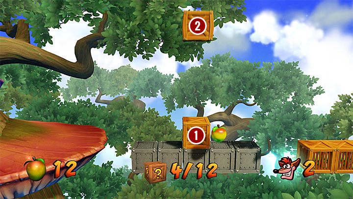 Po kilku chwilach dotrzesz do skrzyni z trzecim tokenem Tawny oraz portalem przenoszącym Crasha do bonusowej rundy - The Lab | Cortex Island | Opis przejścia | Crash N. Sane Trilogy - Crash Bandicoot N. Sane Trilogy - poradnik do gry