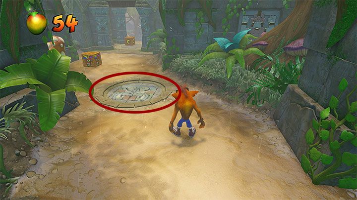 Rozpocznij podróż główną ścieżką, która doprowadzi Cię do małego zbiornika wodnego - Turtle Woods | Jungle Warp Room | Opis przyjścia | Crash N. Sane Trilogy - Crash Bandicoot N. Sane Trilogy - poradnik do gry
