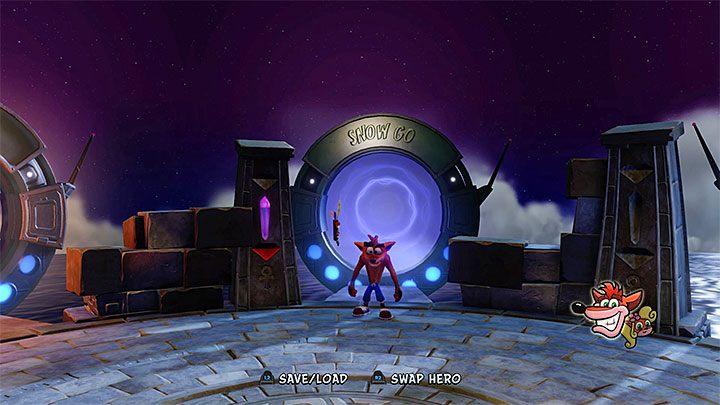 Tak jak zostało to już wcześniej powiedziane czerwonego klejnotu (Red Gem) nie możesz pozyskać podczas zaliczania etapu Snow Go po raz pierwszy - Snow Go | Jungle Warp Room | Opis przyjścia | Crash Bandicoot N. Sane Trilogy - Crash Bandicoot N. Sane Trilogy - poradnik do gry