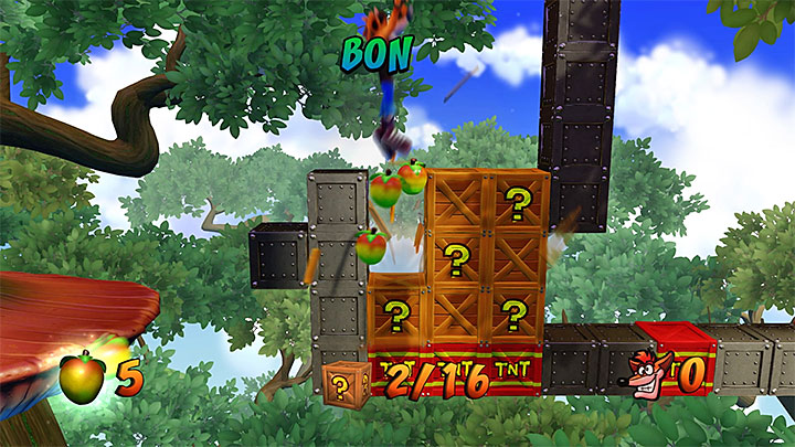 Po powrocie do głównego etapu wznów podróż w prawo - Sunset Vista | Wumpa Island | Opis przejścia | Crash Bandicoot N. Sane Trilogy - Crash Bandicoot N. Sane Trilogy - poradnik do gry