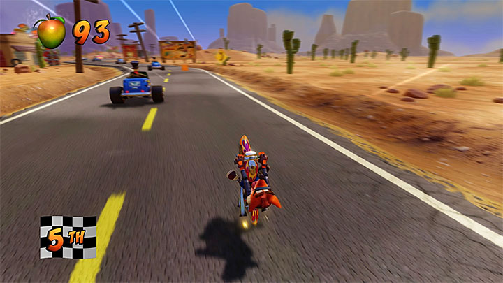 Od samego początku etapu skupiaj się na wypatrywaniu z odległości skrzynek nadających się do zniszczenia - Hog Ride | Crash Bandicoot 3 | Opis przejścia | Crash Bandicoot N. Sane Trilogy - Crash Bandicoot N. Sane Trilogy - poradnik do gry