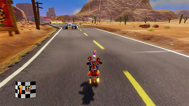 Inną atrakcją w tym etapie są skocznie - Hog Ride | Crash Bandicoot 3 | Opis przejścia | Crash Bandicoot N. Sane Trilogy - Crash Bandicoot N. Sane Trilogy - poradnik do gry