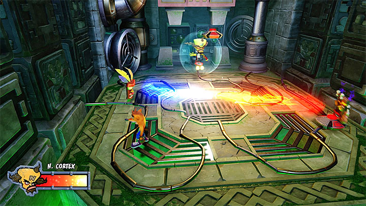 Opisywany pojedynek wyróżnia się z tym, że nie musisz przez cały czas trwania walki szukać okazji do atakowania Neo Cortexa - Cortex N. Carcerated | Crash Bandicoot 3 | Trofea - Crash Bandicoot N. Sane Trilogy - poradnik do gry