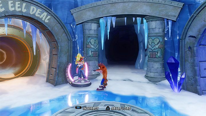 1 - Ice Warp Room - opis tetapu | Crash Bandicoot N. Sane Trilogy - Crash Bandicoot N. Sane Trilogy - poradnik do gry