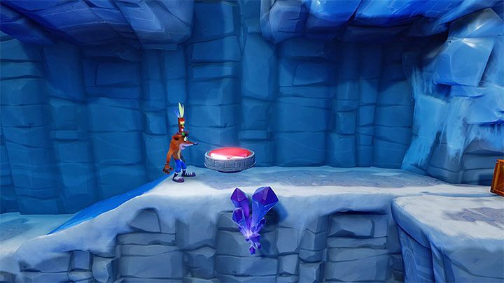 1 - Snow Biz | Ice Warp Room | Opis przejścia | Crash Bandicoot N. Sane Trilogy - Crash Bandicoot N. Sane Trilogy - poradnik do gry