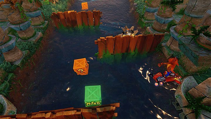 Nowo odblokowana sekretna część poziomu Air Crash nie jest zbyt długa - Air Crash | Ice Warp Room | Opis przejścia | Crash Bandicoot N. Sane Trilogy - Crash Bandicoot N. Sane Trilogy - poradnik do gry