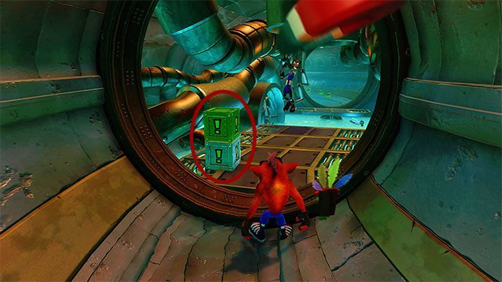 Tuż za murem znajduje się rozwidlenie i na początek wybierz prawą odnogę - Sewer or Later | Sewer Warp Room | Opis przejścia | Crash N. Sane Trilogy - Crash Bandicoot N. Sane Trilogy - poradnik do gry