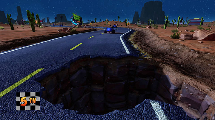 Podobnie jak w przypadku wspomnianego etapu Hog Ride dobrym pomysłem jest zaliczenie misji dwa razy - Road Crash | Crash Bandicoot 3 | Opis przejścia | Crash N. Sane Trilogy - Crash Bandicoot N. Sane Trilogy - poradnik do gry