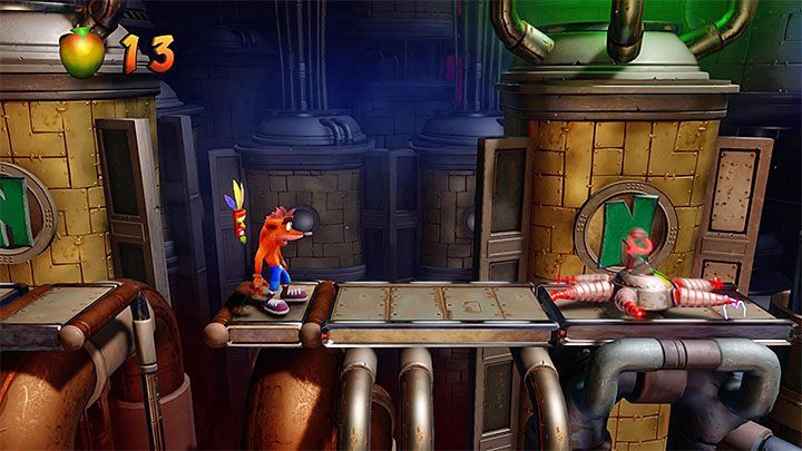 1 - Priston It Away | High-Tech Warp Room | Opis przejścia - Crash Bandicoot N. Sane Trilogy - poradnik do gry
